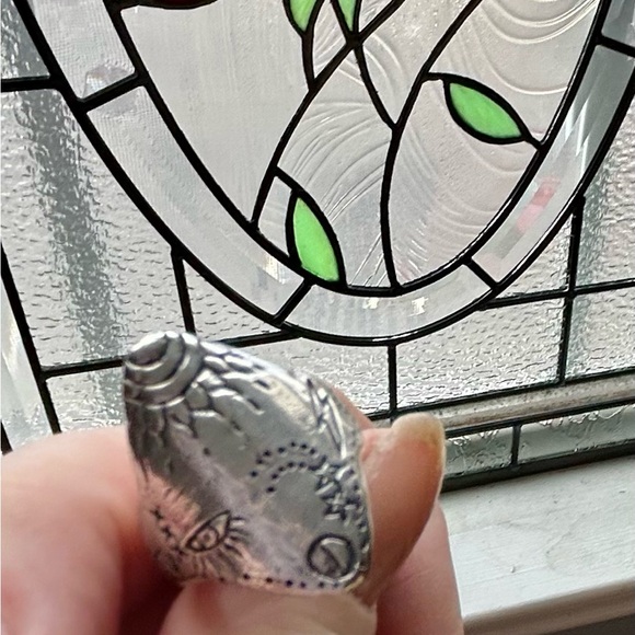 Jes Maharry sterling silver ring - Picture 6 of 6